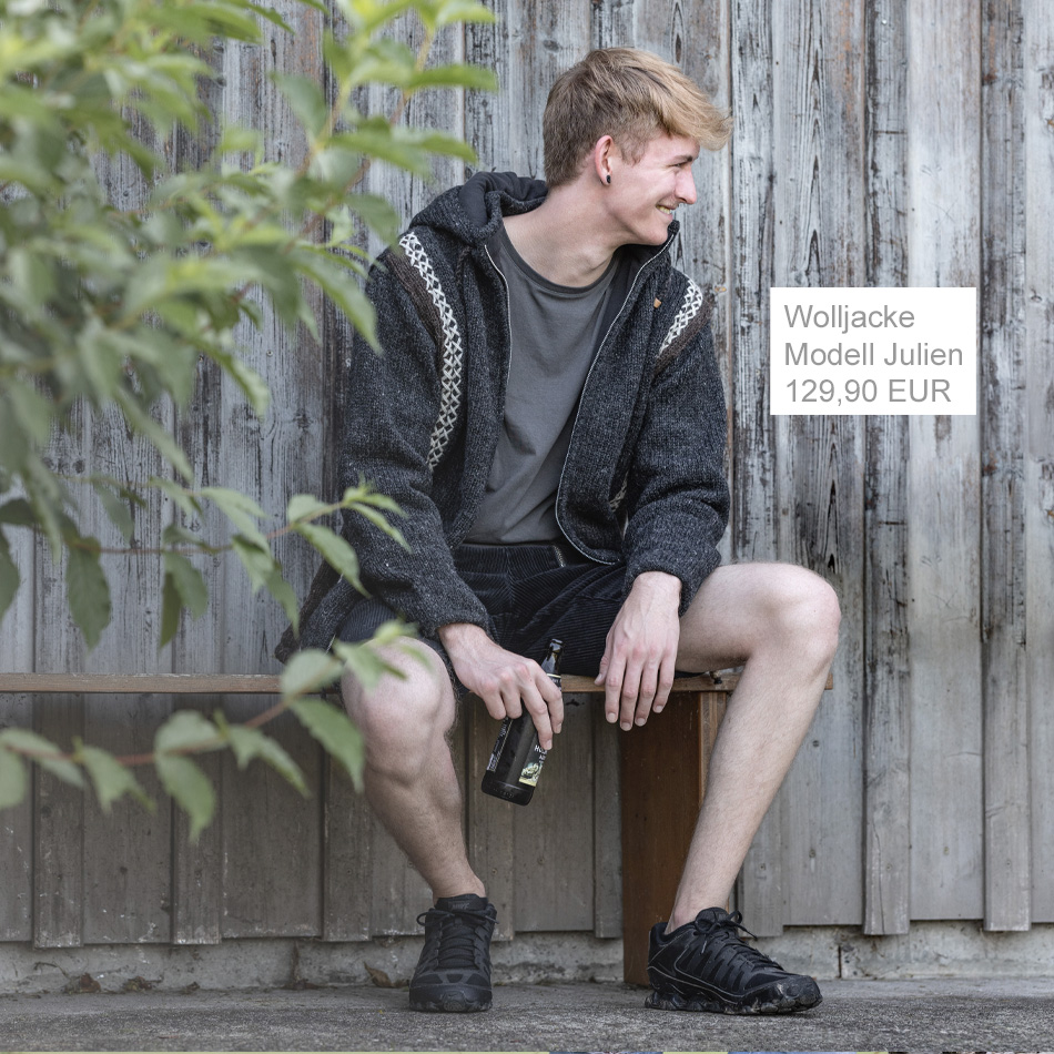 Wolljacke Modell Julien